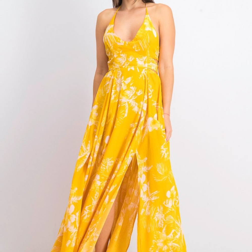 Free People Lille Printed Maxi Dress